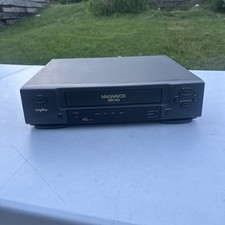 Magnavox VRT242AT01 Video Cassette Recorder No Remote Tested  Works VCR Plus 