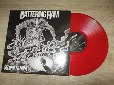 BATTERING RAM - Second To None Red Vinyl Near Mint LP