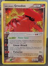 Team Magma's Groudon 9/95 Team Magma vs Team Aqua Holo on eBay