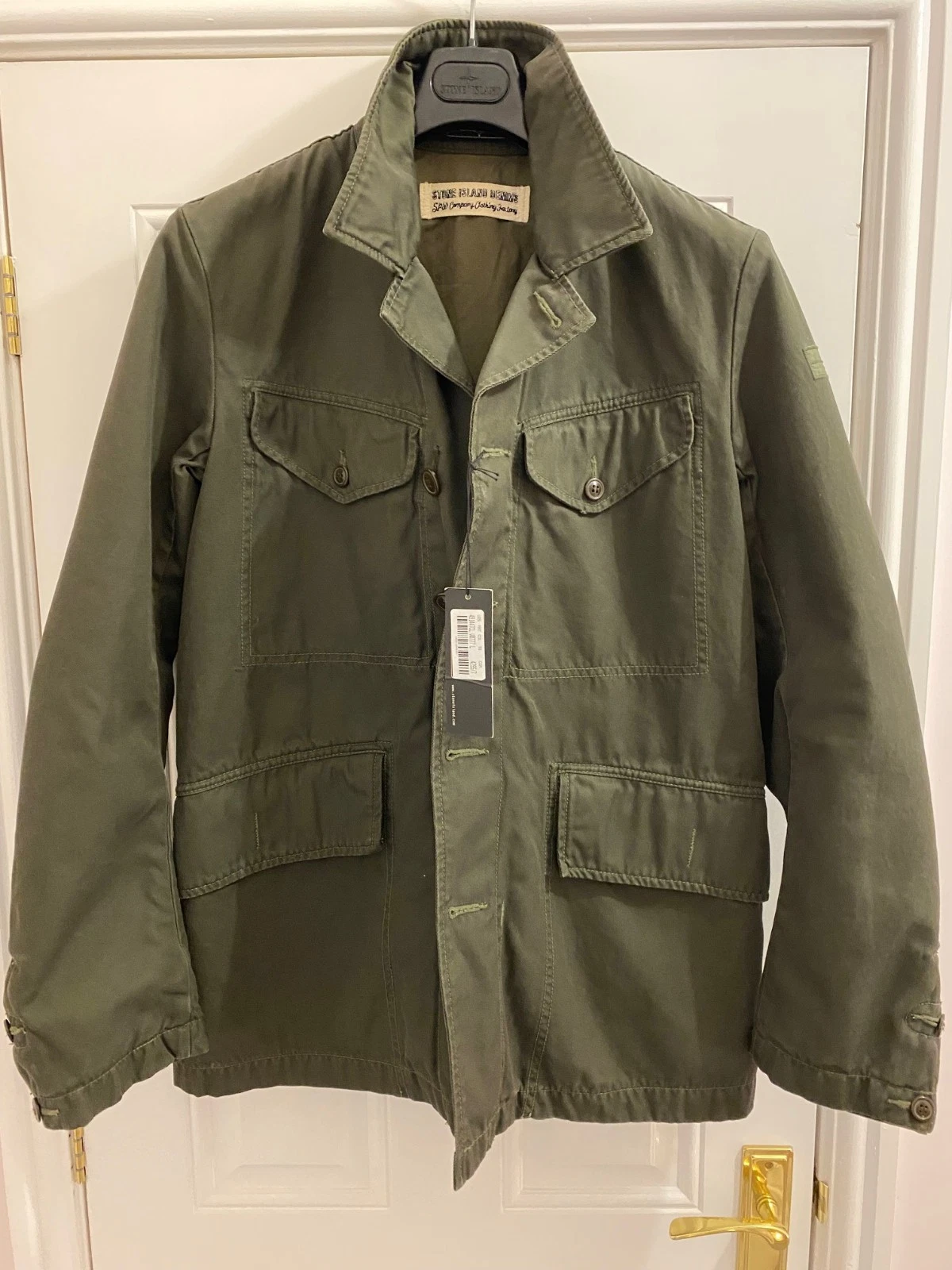 Stone Island Denims Military Style Jacket Medium CP SPA Etc NEW
