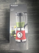Image of Silvercrest Kitchen Tools Jug Blender 600W 1.75L Red Smoothie Maker - Brand New