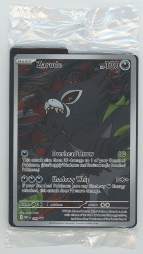Mega Evolution Black Star Promos Zarude 88 Pokemon Promo