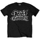 Ozzy Osbourne Logo Rock Heavy Metal Official Tee T-Shirt Mens Unisex