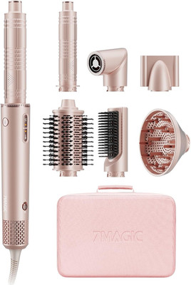7MAGIC 7 in 1 Airstyler, Professioneller Hairstyler Set, 110000 U/Min, 1400W, Ru
