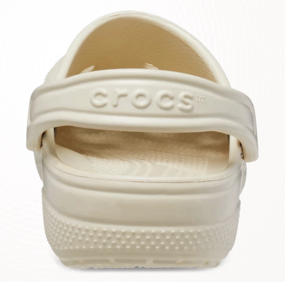 Zueco clásico Crocs para niños hueso J1 Foto 4 de 4