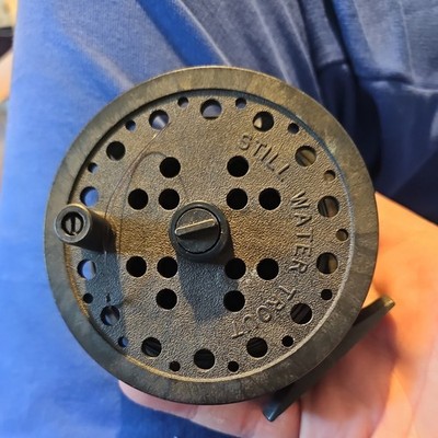advanced angling line shooter trout fly fishing reel retro