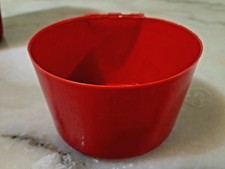 10pk1L Round Hanging Feeder/ Water Dispenser- 10pk Comedero/ Bebedero Redondo 1L