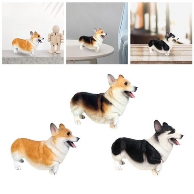 Hundefigur, Spielzeug, pädagogische Corgi-Figur für Ostern-Mottoparty,