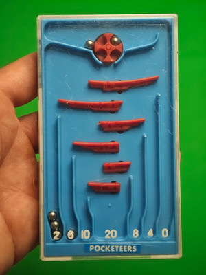 TOMY Pocketeers Rock  n Roll 1975 Vintage Geschicklichkeitsspiel Funktioniert