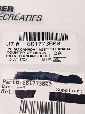 NEW OEM BRP SKI DOO SKID PLATE FASTENER KIT #861773600, #860200808