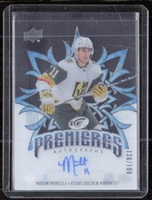 2024-25 Upper Deck Ice #IPA-MM Mason Morelli Ice Premieres Golden Knights /199