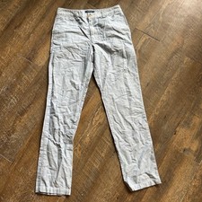 Polo Ralph Lauren Boys Light Blue Oxford Chino Pants Size 16 Stretch Cotton