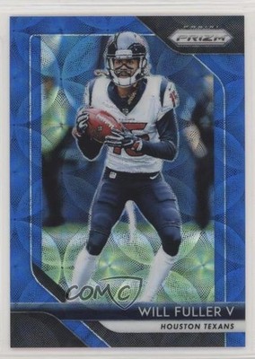 2018 Panini Prizm Blue Scope Prizm 36/99 Will Fuller V #124 x5u