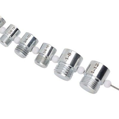 Nut And Bolt Thread Checker Zoll-und Metrischen 44 Arten Von Männlichen/weiblich