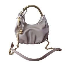 Antik Kraft Black Pebbled Leather Slouchy Hobo Shoulder Bag — listing 2