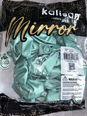 12'' Spiegelgrün Kalisan Latexballons (50er Pack) Art.-Nr.: 11250062