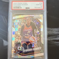 Panini 2025 Prizm WNBA Pandora DeWanna Bonner #32 Phoenix Mercury PSA 10