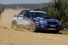 WRC Rally Australia 2006 Dean Herridge Subaru GpN action Old Racing Photo 1