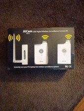 NEW Apida AiCam USB Digital Wireless Surveillance Camera Kit Model AiCam83052