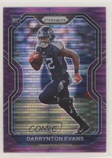 2020 Panini Prizm Rookie Purple Pulsar Prizm Darrynton Evans #396 pe8