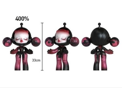 POPMART MEGA α SKULLPANDA 400% Red crystal Limited Edition