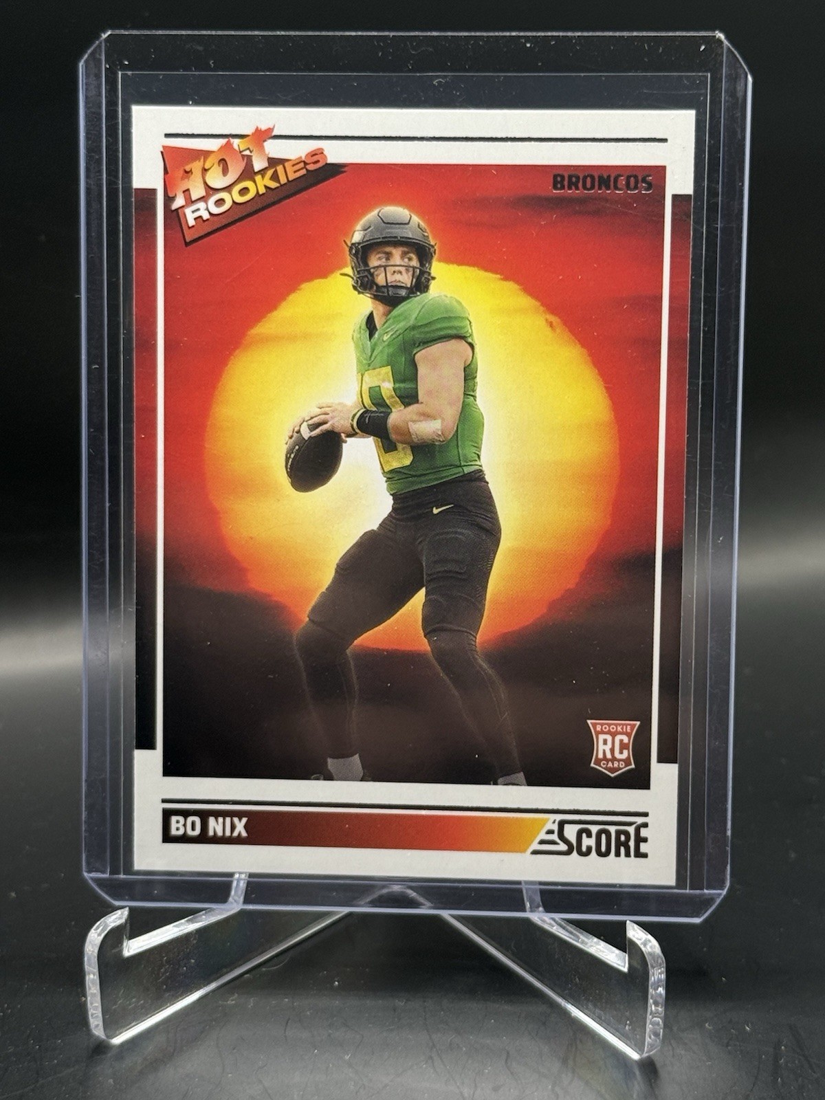 2024 Score - Hot Rookies Bo Nix #1 (RC)