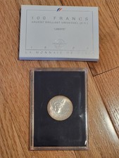 🌟1986  100 FRANC  .900 SILVER - STATUE OF LIBERTY COIN - PARIS MINT, FRANCE -LE
