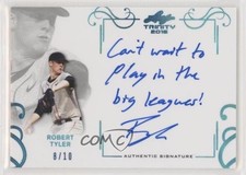 2016 Leaf Trinity Signatures Blue Spectrum 8/10 Robert Tyler #A-RT1 Auto 0c2