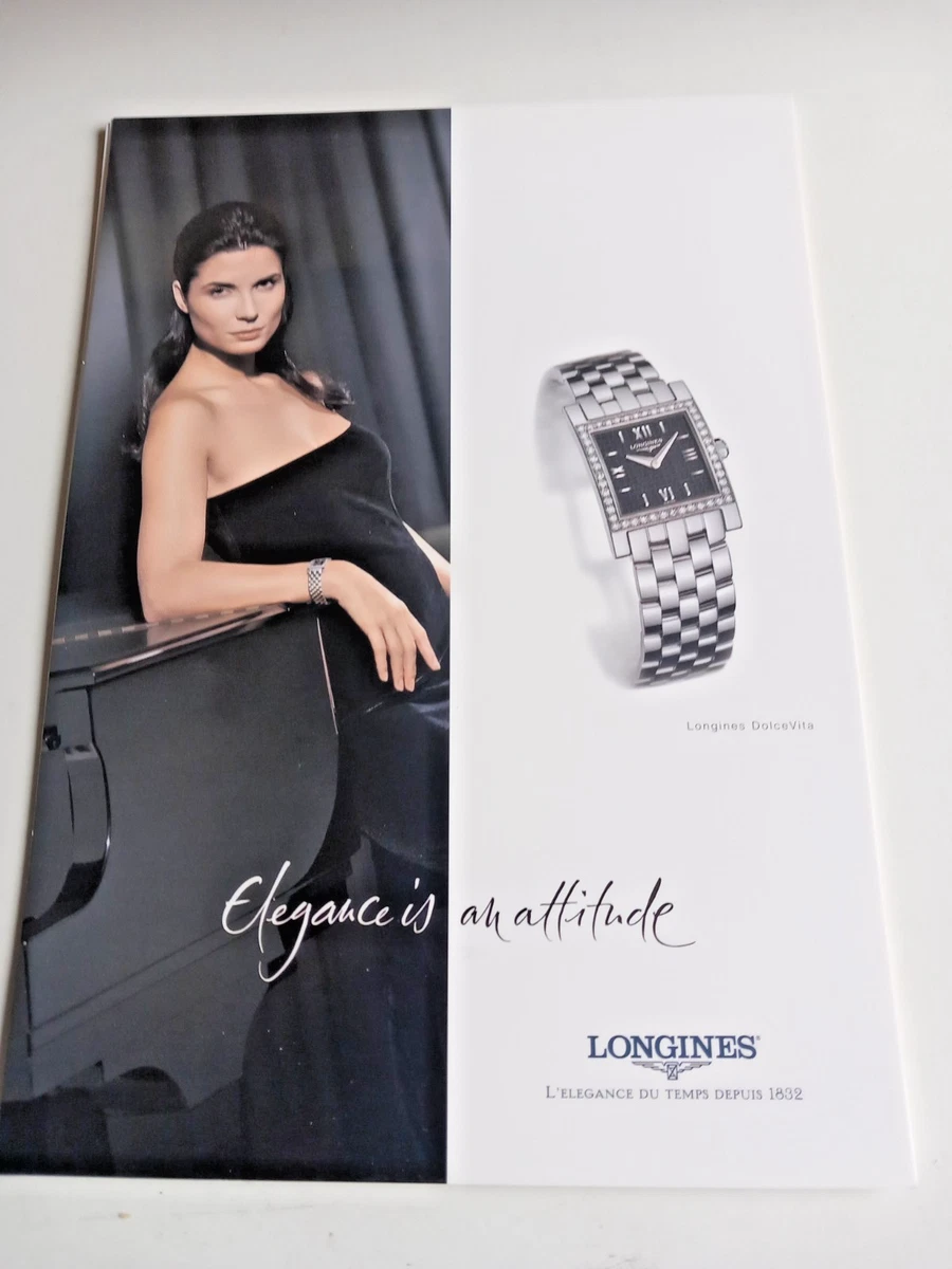 Relojes Longines Colección Olímpica y Catálogos 2004 + 5 Tarjetas Publicitarias