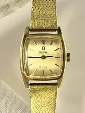 OMEGA De Ville Ladies Vintage 1970’s Automatic Gold Dress Watch - 551.050