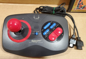 Ms. Pac-Man Game,  Quick Shot QS-175 Pro Arcade Joystick Controller NES Nintendo