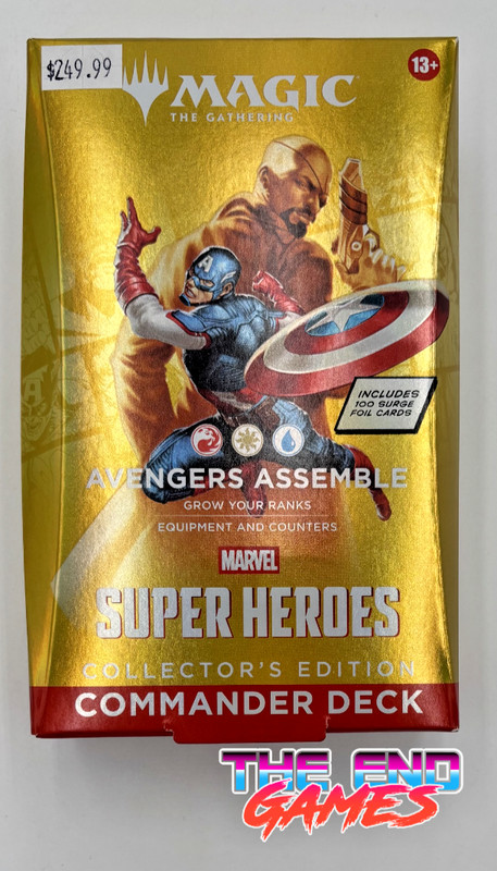 MTG Marvel Super Heroes Commander Deck Collector's Edition Avengers Assemble New