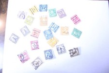 1922-25 U.S. Postage Stamps All Cancelled Lot of 22