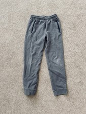 Boy s Old Navy Dynamic Fleece Jogger Pants XL Gray Drawstring Elastic Waist