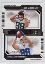 2023 Panini Contenders Round Numbers Red Luke Musgrave Schoonmaker #11 18rb