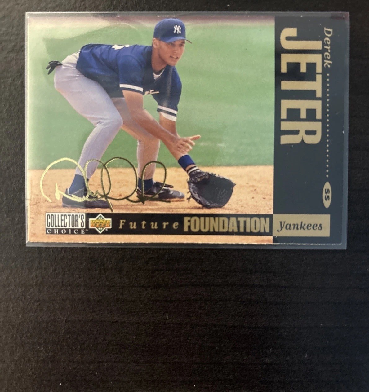 1994 Upper Deck Collector's Choice - Future Foundation Derek Jeter #644 Gold...