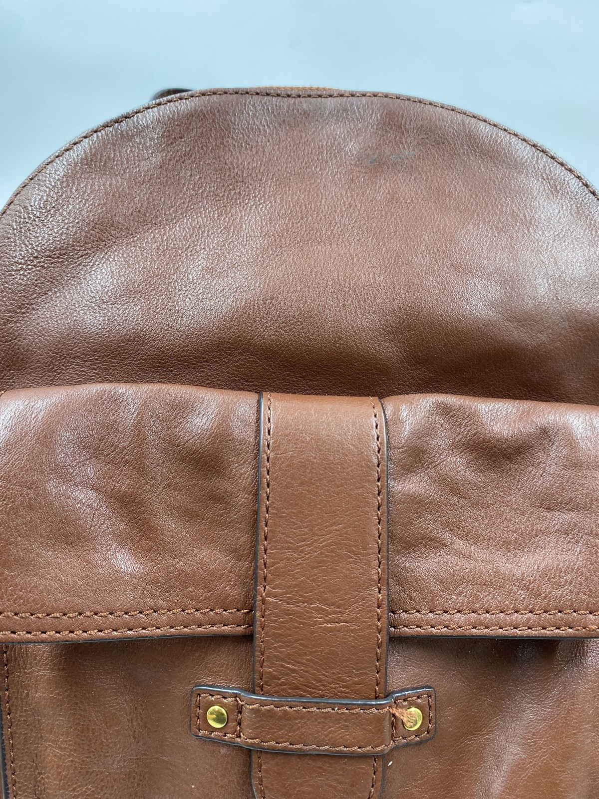 Frye Brown Leather Backpack - image 5