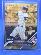 2024 Topps Now Road to Opening Day - Bonus Cards Ben Rice #ODB17 /2085 (RC)