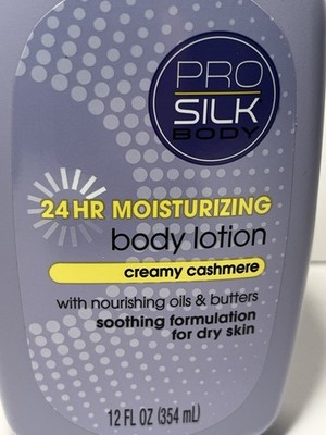 Pro Silk Body Creamy Cashmere 12oz Body Lotion 24 Hour