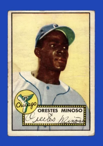 1952 Topps Set-Break #195 Minnie Minoso RC LOW GRADE (filler) *GMCARDS*