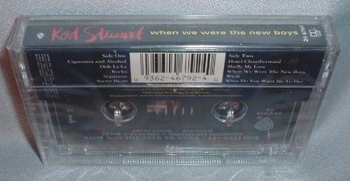TAPE ROD STEWART When We Were The New Boys NEW MINT SEALED - Picture 2 of 2
