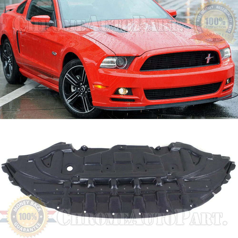 Front Engine Splash Shield FO1228130 For 2013 2014 Ford Mustang