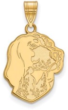 10K Yellow Gold University of Tennessee Large Pendant by LogoArt (1Y070UTN)