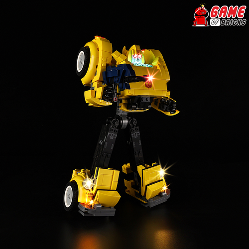 LED Light Kit for Bumblebee - Compatible with LEGO® 10338 set - Picture 10 of 18