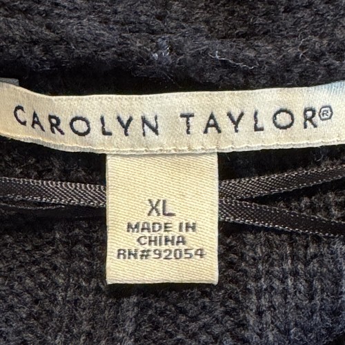 Jason Maxwell Womens Size XL Fleece Vest Black Full Zip - Picture 4 of 9