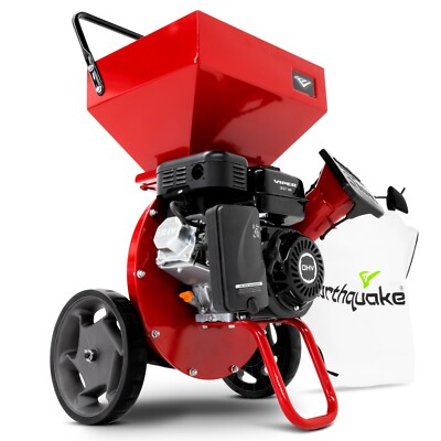 Earthquake K33 Chipper Shredder, Heavy-Duty 301cc 4 Cycle Viper Engine, 33964