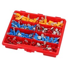 Kalitec flat connector sleeves flat connector 0.25-6 mm² set plug partially insulated automotive