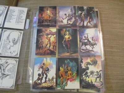 BORIS VALLEJO SERIES 1 COMPLETE CARD SET | eBay