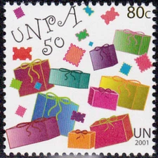 UN New York #Mi882 MNH 2001 Postal service UNO [810]