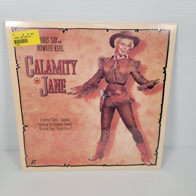 CALAMITY JANE Laserdisc LD - BRAND NEW SEALED Rare 